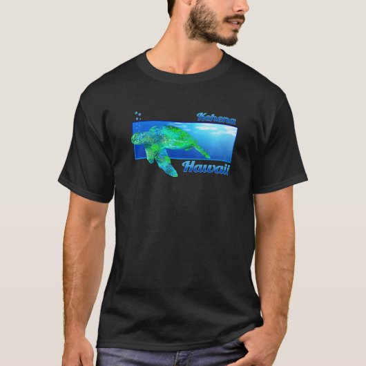 ケヘナハワイスイミングホヌ Tシャツ (正面)