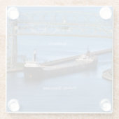 ケベコワ・ダルース・グラス・コースター ガラスコースター (裏面)