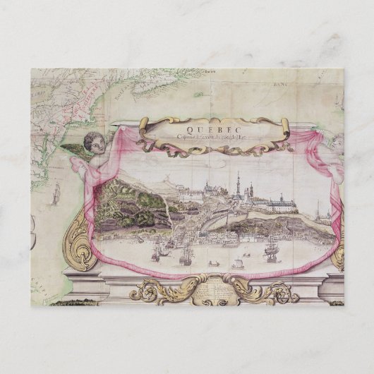 ケベックのカルトゥーシュ ポストカード (正面)