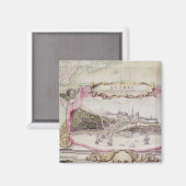 ケベックのカルトゥーシュ マグネット (正面/裏面)