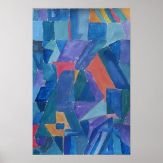 ケベックのブルーヒルズにカノッサキュービストハウスオンブルーヒルズ ポスター