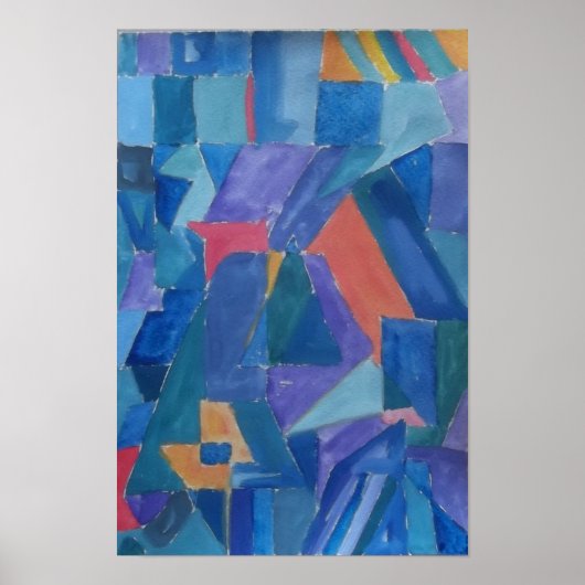 ケベックのブルーヒルズにカノッサキュービストハウスオンブルーヒルズ ポスター (正面)