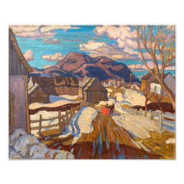 ケベックの初期春 | A. Y.ジャクソン | フォトプリント           