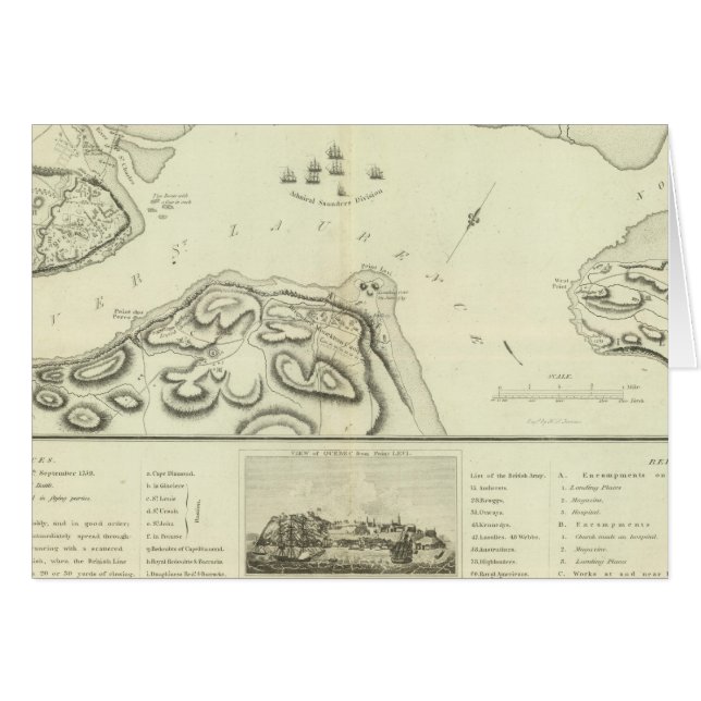 『ケベックの包囲』 (正面横)