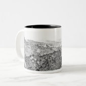 ケベックの取得の眺め ツートーンマグカップ (正面左)