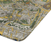 ケベックの地図の都市 カッティングボード (角)