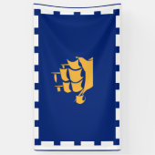 ケベックの旗 横断幕 (縦)