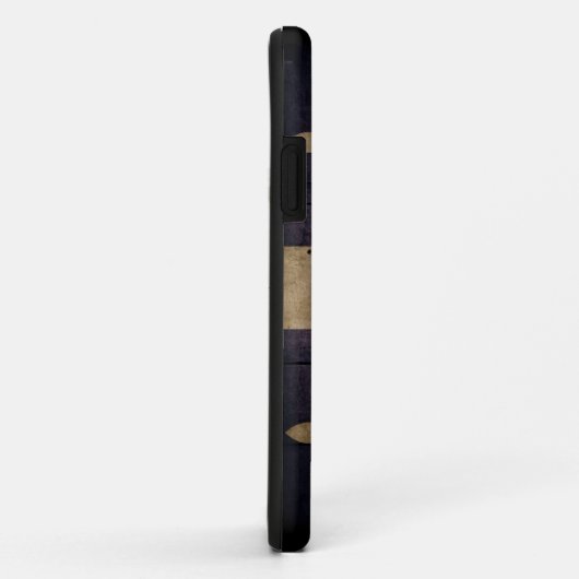 ケベックの険しい木製の旗 Case-Mate iPhoneケース (裏面/右)