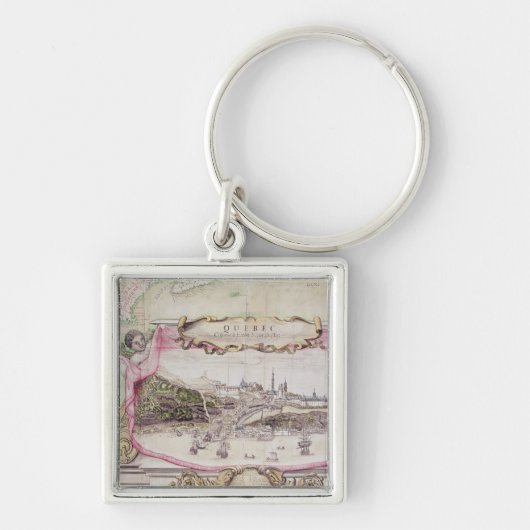 ケベックのCartouche キーホルダー (正面)