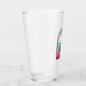 ケベックカナダトラベルアートヴィンテージ タンブラーグラス (右)