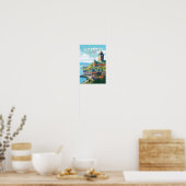 ケベックカナダトラベルアートヴィンテージ ポスター (キッチン)