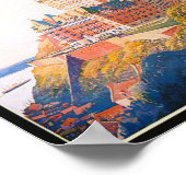 ケベックカナダヴィンテージトラベル ポスター (角)