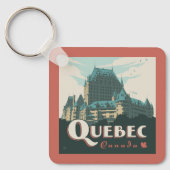 ケベックカナダ |シャトー・フロンテナック キーホルダー (正面)