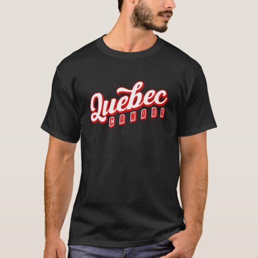 ケベックカナダ Tシャツ (正面)