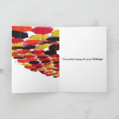 ケベックカラフルシティメッセー楽しむジ カード (内部)