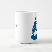 ケベックサミュエルデシャンプレーン1608シグネチャーフランセ コーヒーマグカップ (中央)