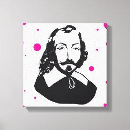 ケベックサミュエルデシャンプレーン1608ポワバラフランセ キャンバスプリント