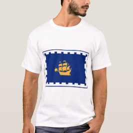 ケベックシティの旗のメンズTシャツ, カナダ Tシャツ