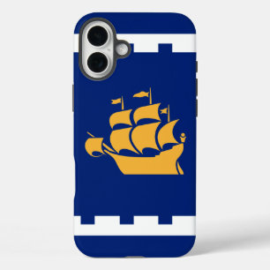 ケベックシティの旗 Apple iPhone 16 Plus Mate Plusケース