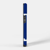 ケベックシティの旗 iPhoneケース (右側面)