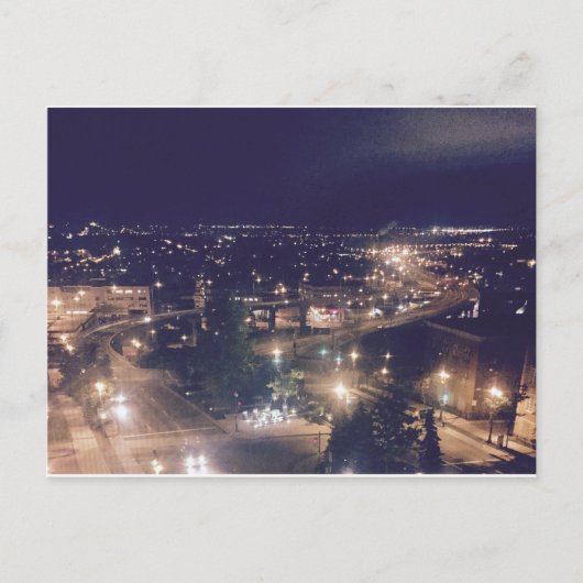 ケベックシティアットナイト ポストカード (正面)