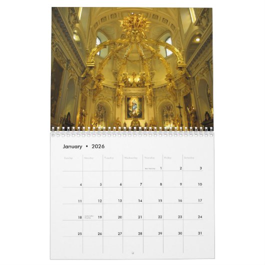 ケベックシティカナダ2019旅行フォトカレンダー カレンダー (1月 2026)