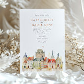 ケベックシティカナ結婚ダーズ 招待状