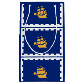 ケベックシティスモール抱き枕国旗 スモールペーパーバッグ (正面)