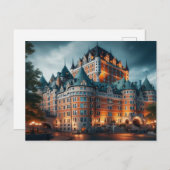 ケベックシティナイトカナダ ポストカード (正面/裏面)