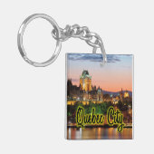 ケベックシティナイト キーホルダー (正面左)
