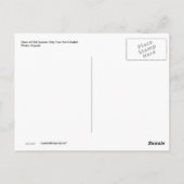 ケベックシティハガキ ポストカード (裏面)