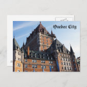 ケベックシティハガキ ポストカード (正面/裏面)