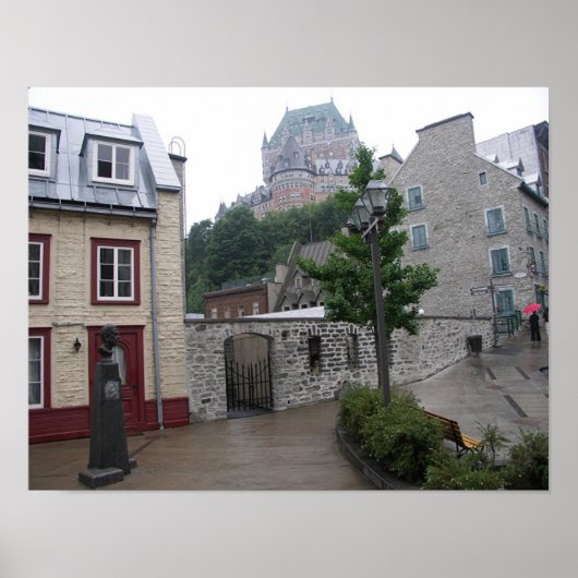 ケベックシティ通り ポスター (正面)