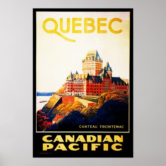 ケベックシャトーフロンテナックリゾーツホテルホリデイズ ポスター (正面)