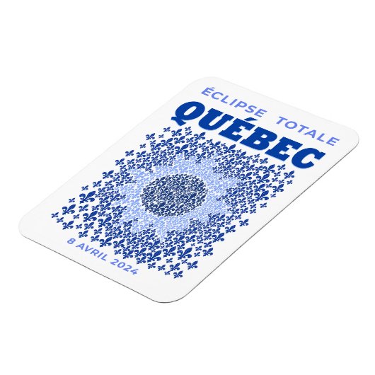 ケベックトータルEclipseフレキシブルフォトマグネット マグネット (左側)