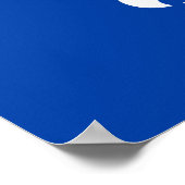 ケベック国旗のポスター ポスター (角)