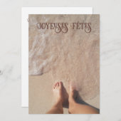 ケベック州のスノーバードホリデー シーズンカード (正面/裏面)