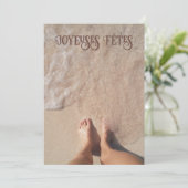 ケベック州のスノーバードホリデー シーズンカード (スタンド正面)