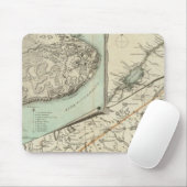 ケベック州の新地図 マウスパッド (マウス)