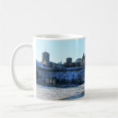 ケベック州セントローレンス川&オールドケベック コーヒーマグカップ (左)