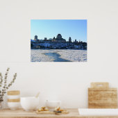 ケベック州セントローレンス川&オールドケベック ポスター (キッチン)