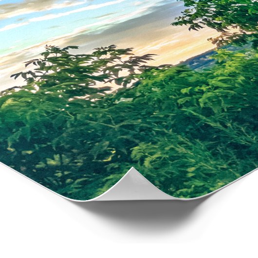 ケベック州モントリオールの古い麦芽工場 ポスター (角)