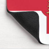 ケベック州モントリオール国旗 マウスパッド (コーナー)