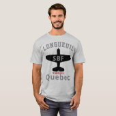 ケベック州ロンゲイニュイのヘルダイバー SBF Tシャツ (正面フル)