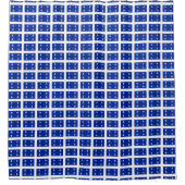 ケベック州旗を持つ愛国的なシャワーカーテン シャワーカーテン (正面)