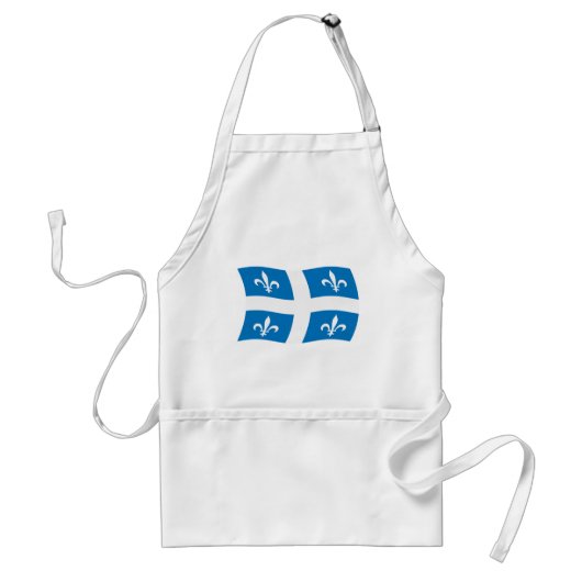 ケベック州旗エプロン スタンダードエプロン (正面)
