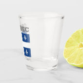 ケベック州旗（カナダ） ショットグラス (右)