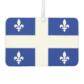 ケベック州旗 カーエアーフレッシュナー (裏面)