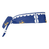 ケベック州旗 タイヘッドバンド (回転270)