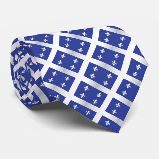 ケベック州旗 ネクタイ (ロール)